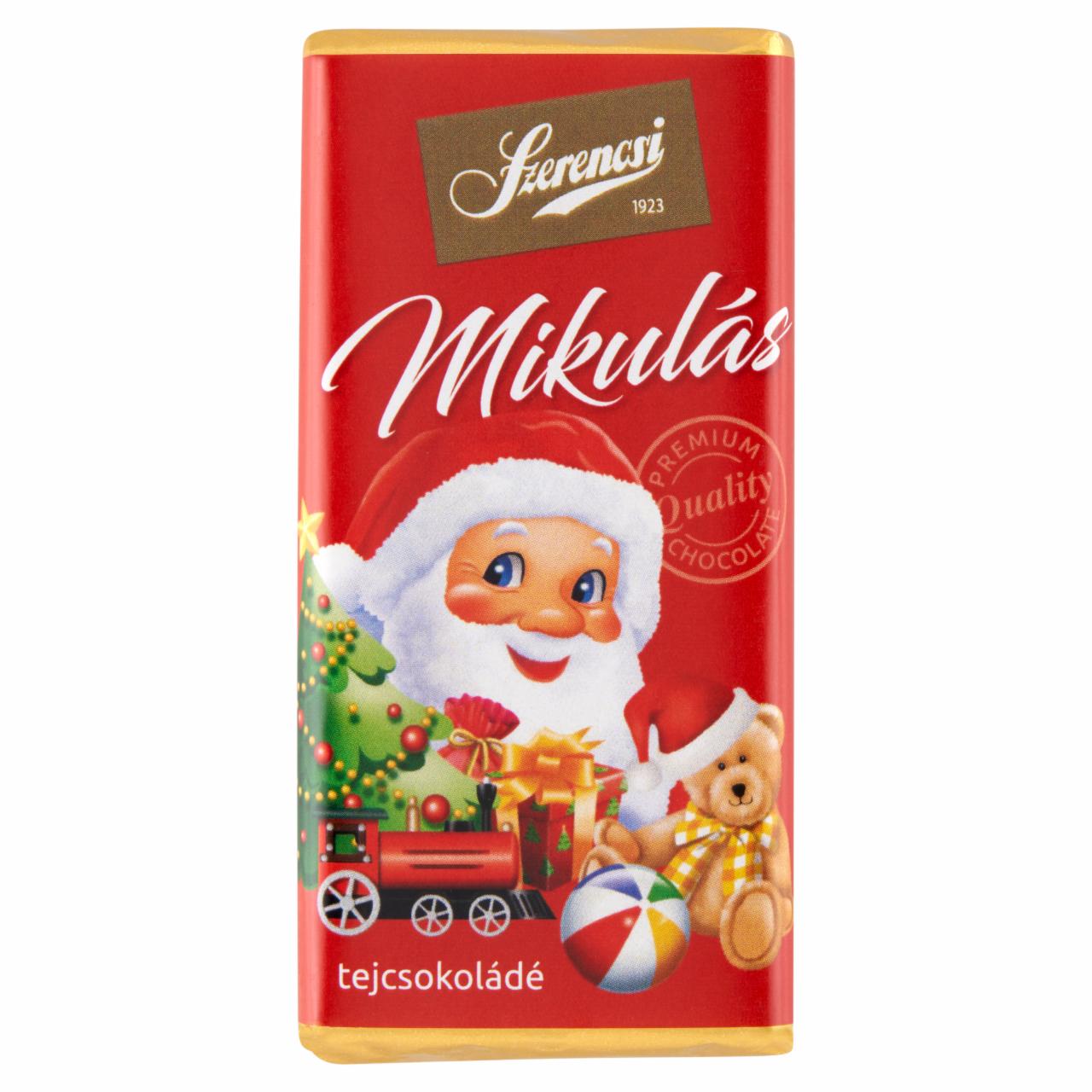 Képek - Szerencsi Mikulás tejcsokoládé 20 g
