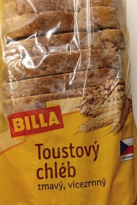 Képek - toustový chléb tmavý vícezrnný Billa