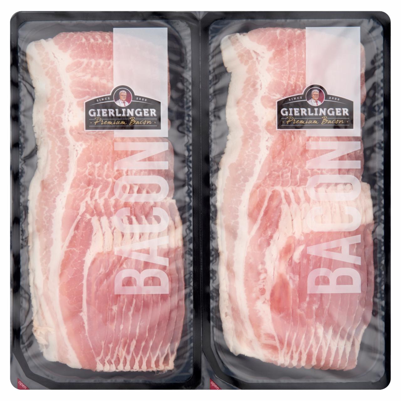 Képek - Gierlinger szeletelt bacon szalonna 2 x 200 g (400 g)