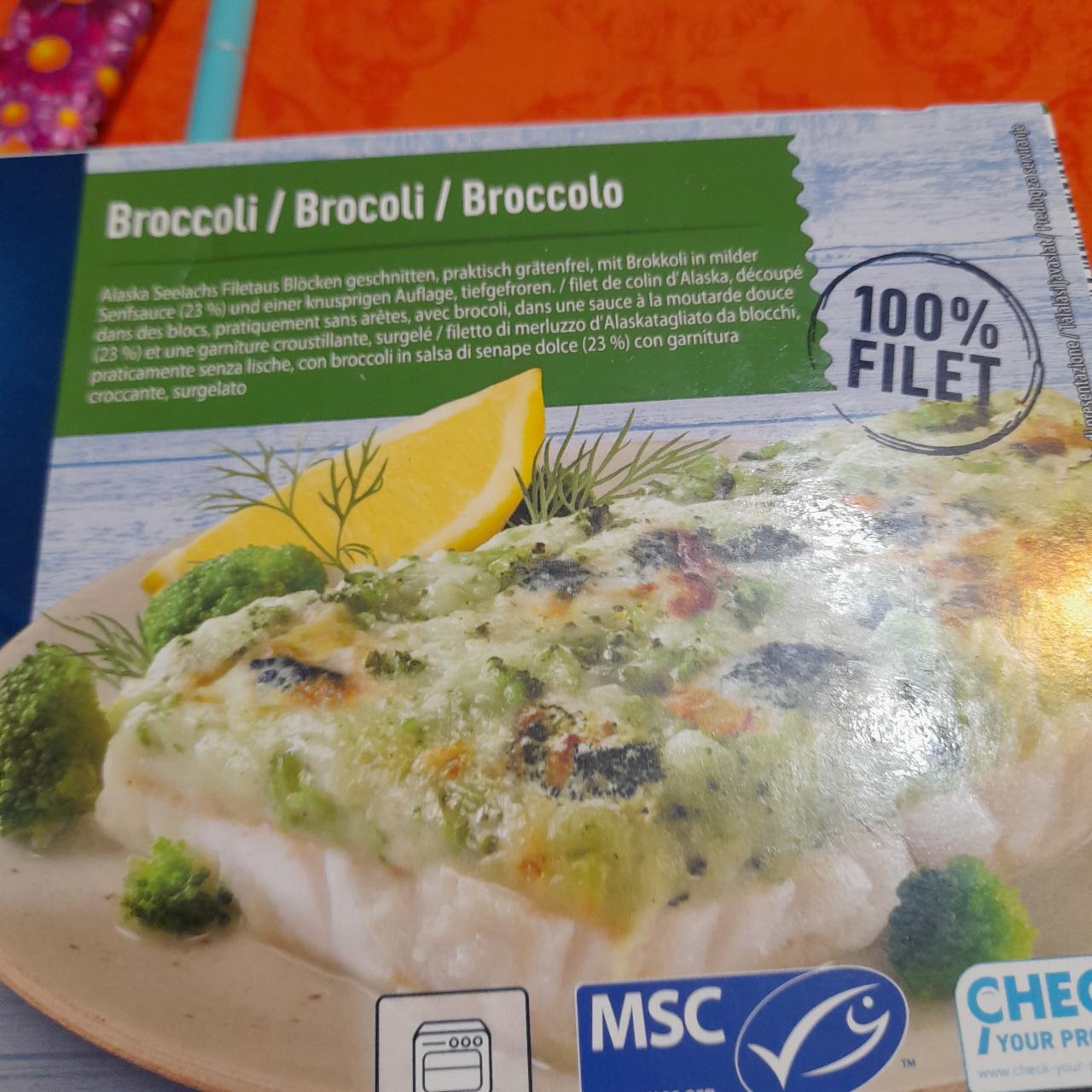 Képek - Schlemmerfilet Broccoli Golden Seafood
