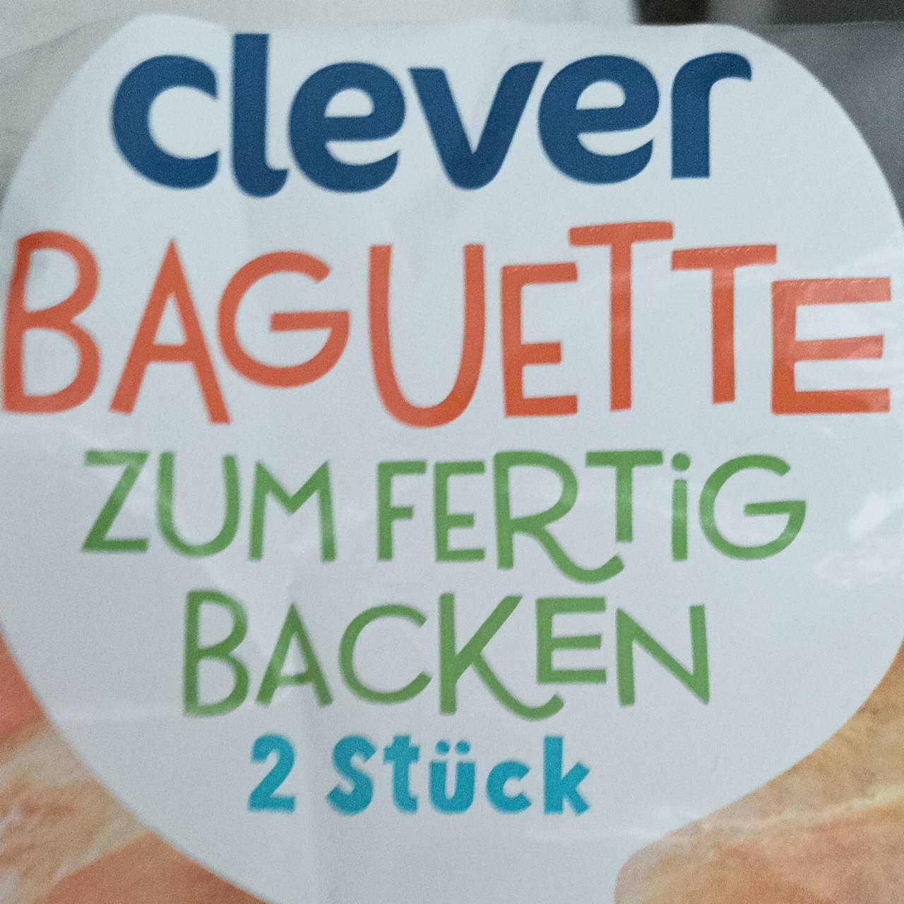 Képek - Baguette zum fertig backen 2 stück Clever