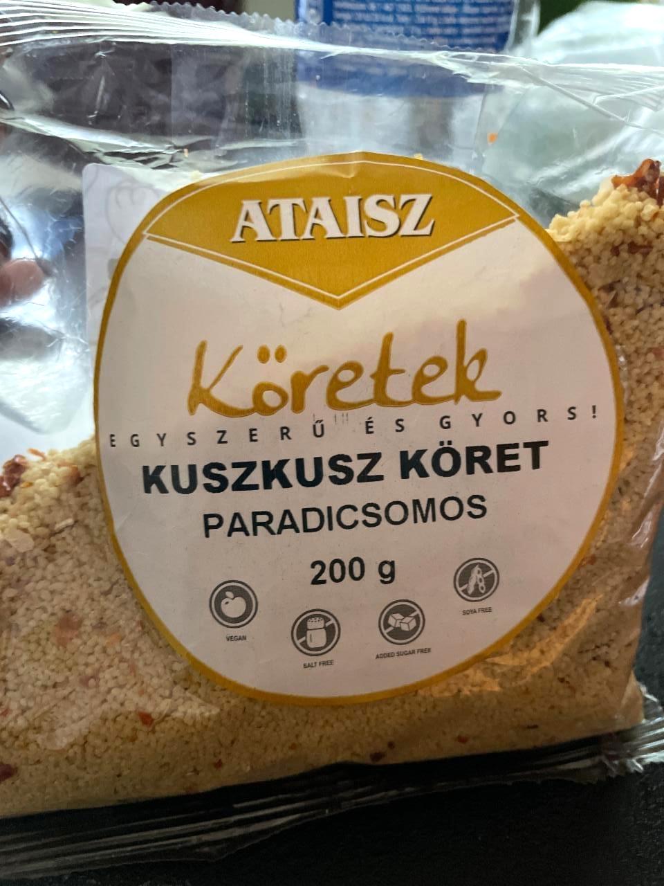 Képek - Kuszkusz köret paradicsomos Ataisz