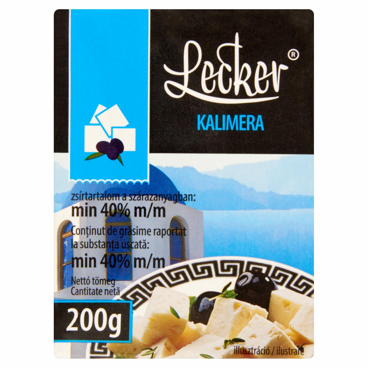 Képek - Lecker Kalimera sós lében érlelt, krémfehér félzsíros lágy sajt 200 g