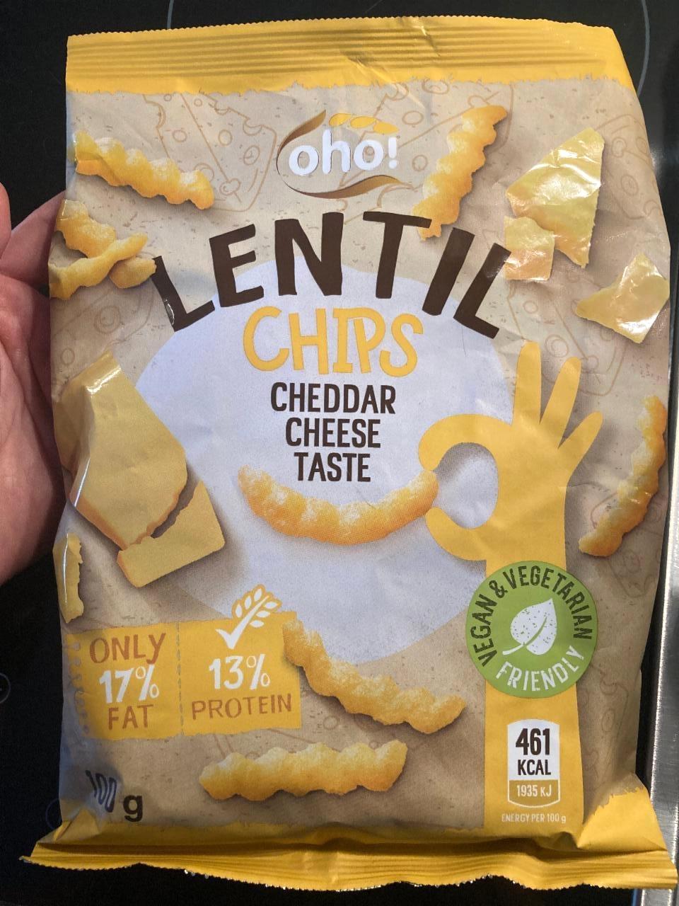 Képek - Lentil chips Cheddar cheese taste oho!