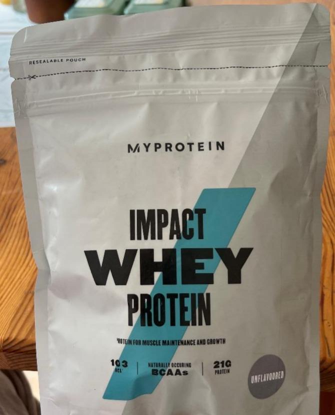 Képek - Protein Impact whey protein unflavoured MyProtein