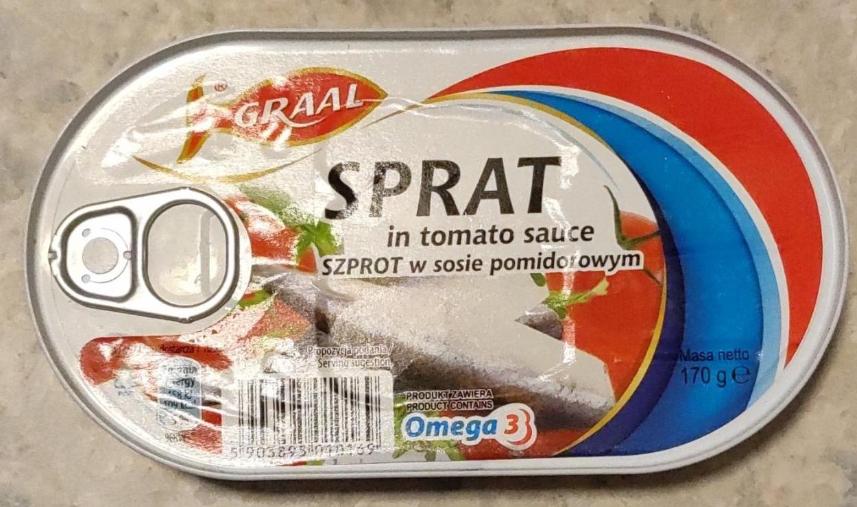 Képek - Sprat in tomato sauce - Sprotni paradicsomszószban Graal