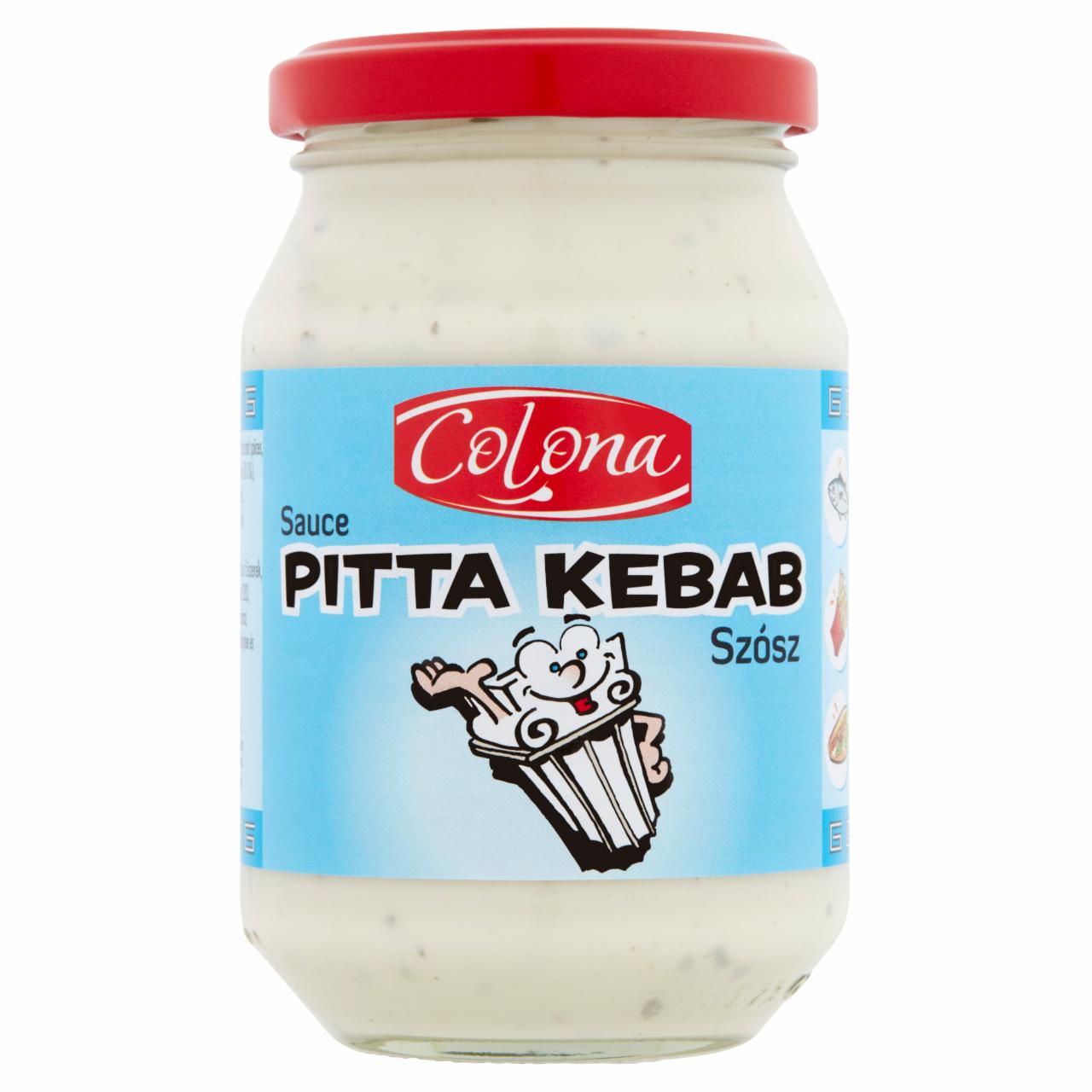 Képek - Colona Pitta Kebab fokhagymás, joghurtos szósz 235 g