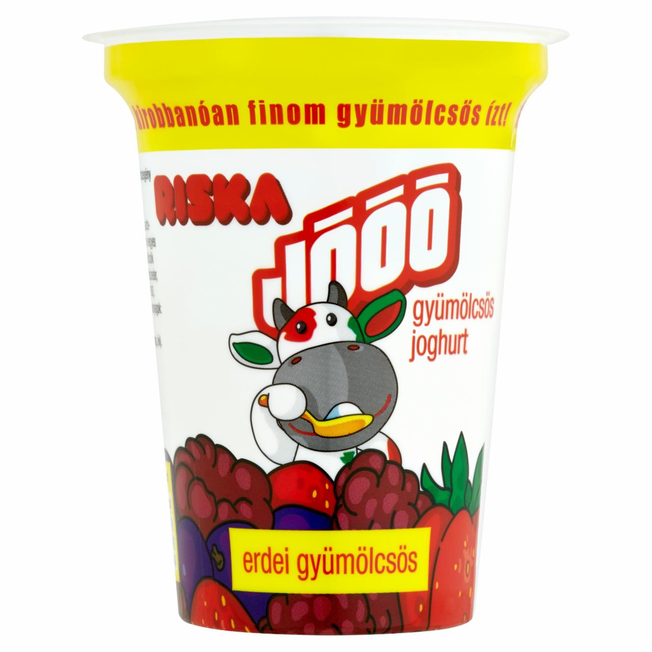 Képek - Riska Jóóó vegyes erdei gyümölcsös joghurt 140 g