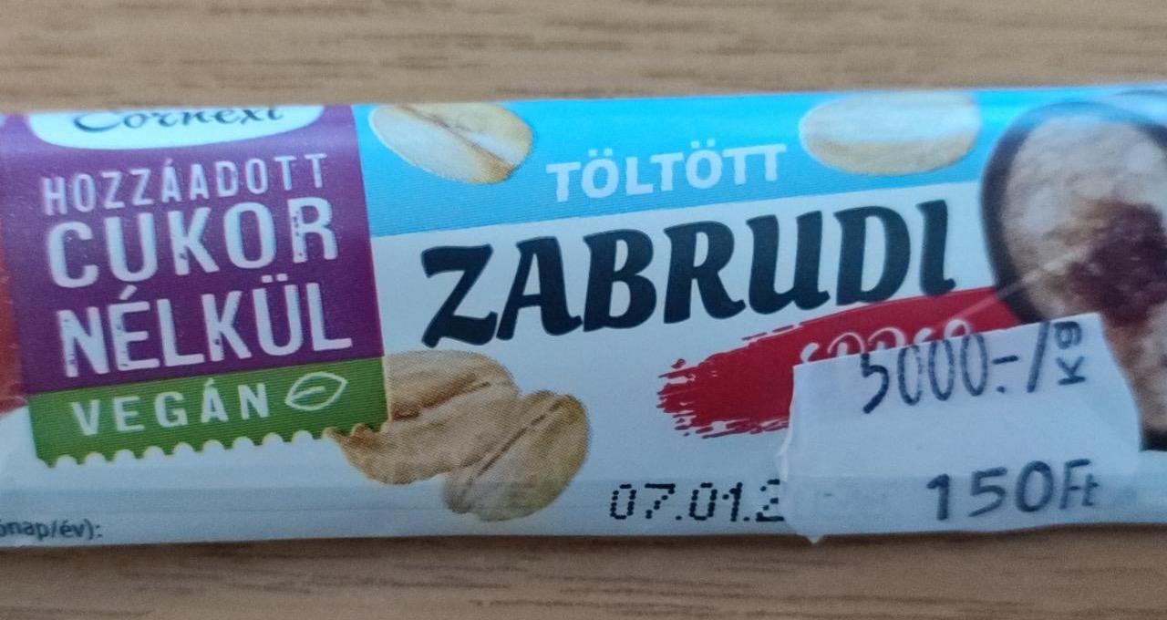 Képek - Töltött zabrudi vegán hozzáadott cukor nélkül Cornexi