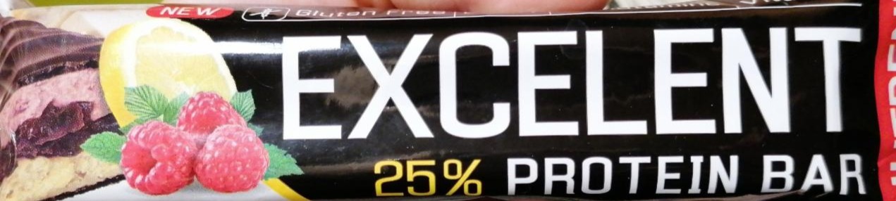 Képek - Excelent 25% protein bar double Citrom, túró, málna áfonyával