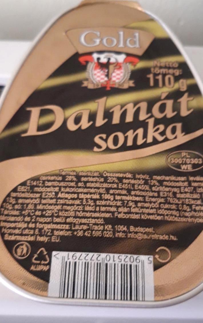 Képek - Dalmát sonka Gold