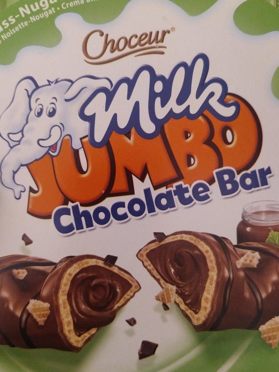 Képek - Milk Jumbo chocolate bar mogyorós Choceur