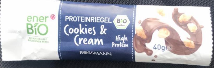 Képek - Proteinriegel Cookies & cream EnerBio