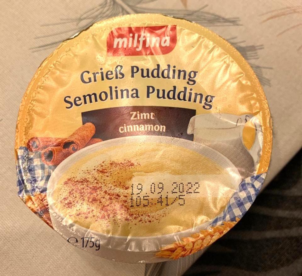 Képek - Grízpuding tejszínnel és fahéjjal Milfina