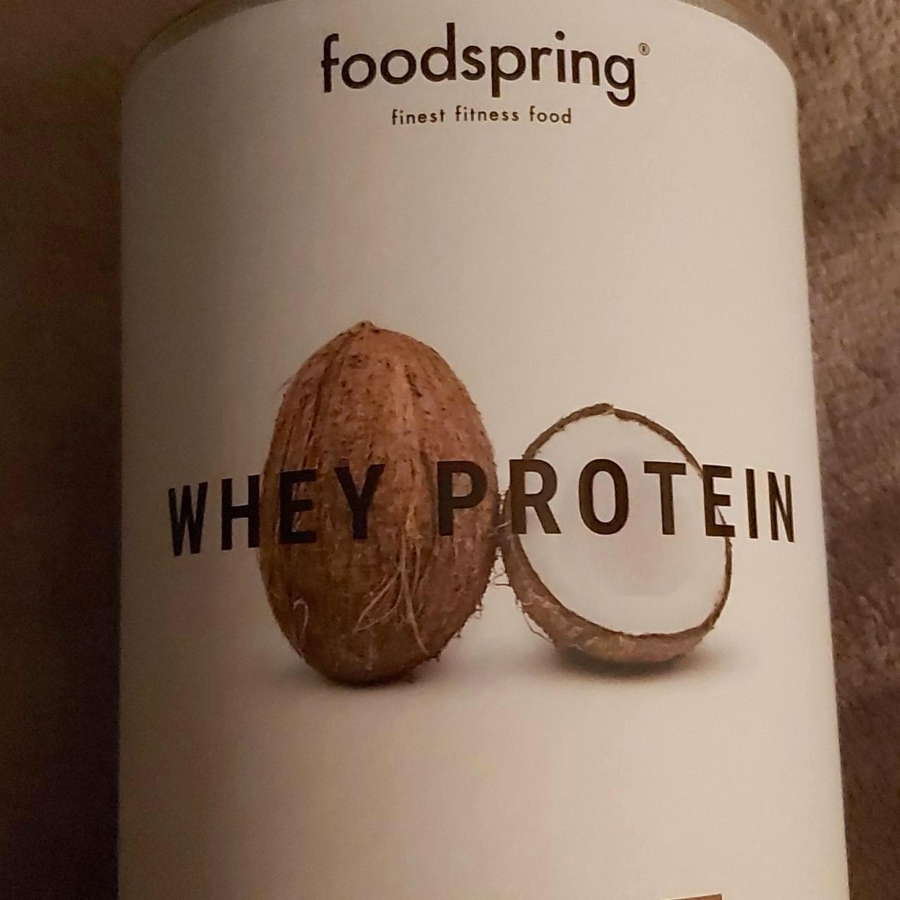 Képek - Whey protein Cocos crips ízesítéssel Foodspring
