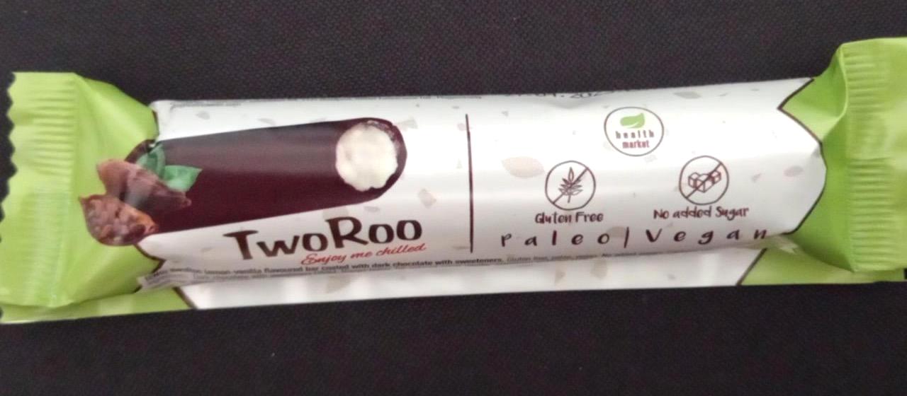 Képek - TwoRoo vanília ízű rúd étcsokoládéval mártva