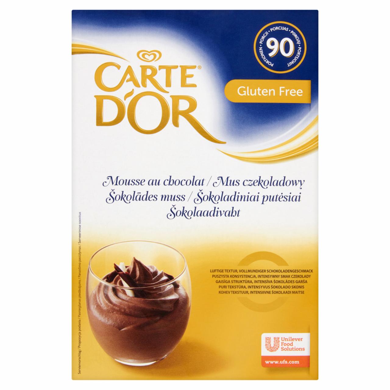 Képek - Carte D'Or csokoládé ízű mousse alap 1,44 kg