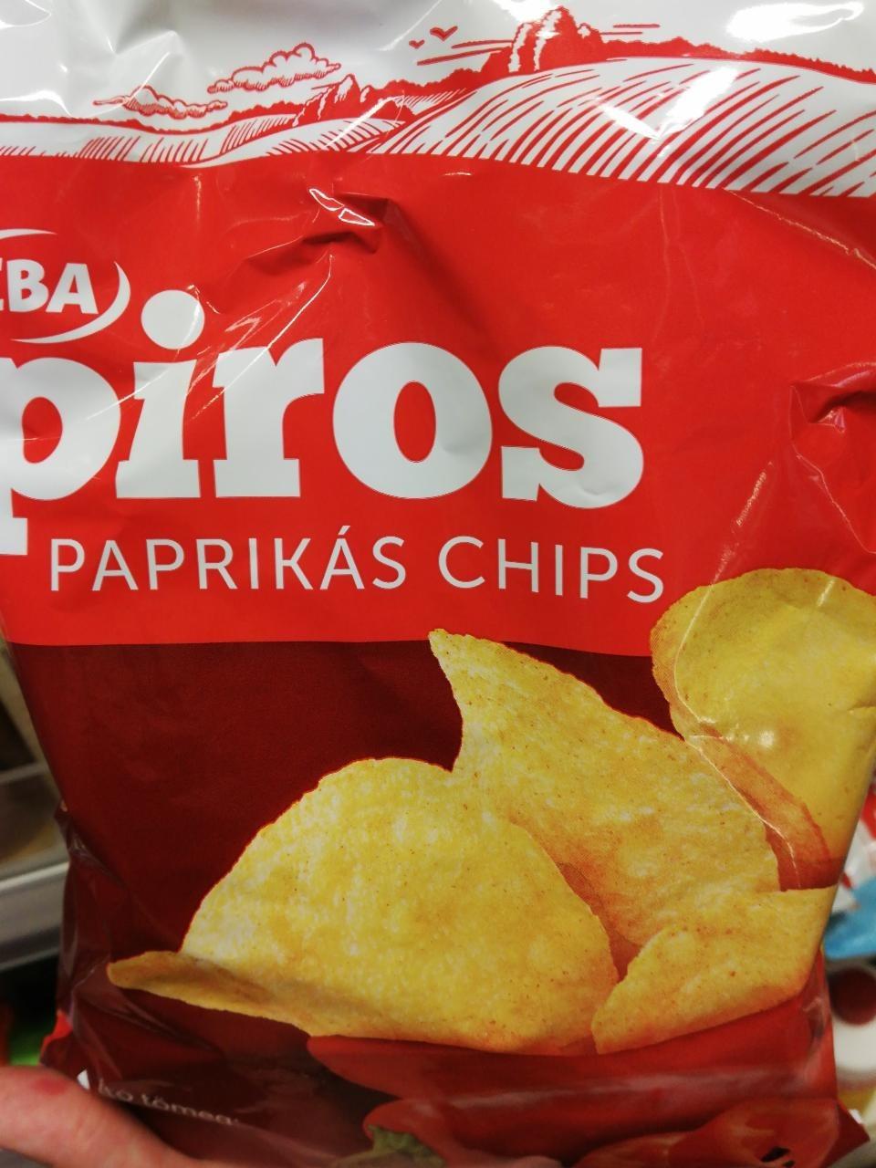 Képek - Paprikás chips CBA Piros