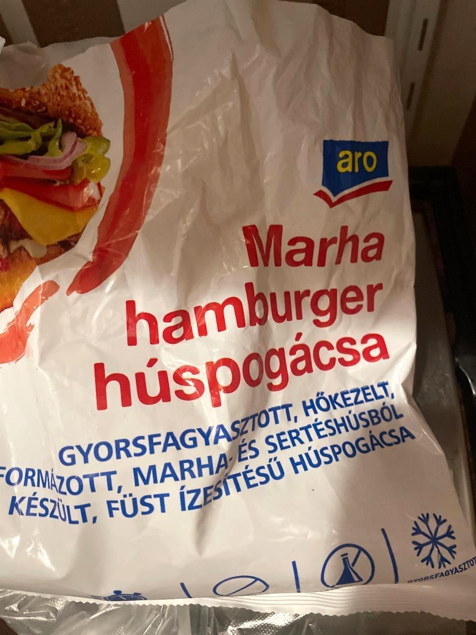 Képek - Marha hamburger húspogácsa Aro