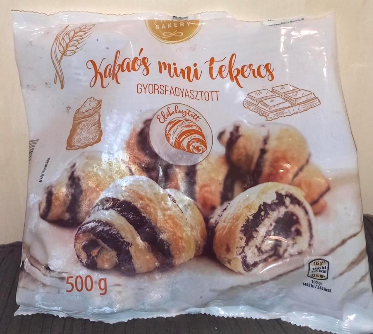 Képek - Kakaós mini tekercs gyorsfagyasztott Finest Bakery