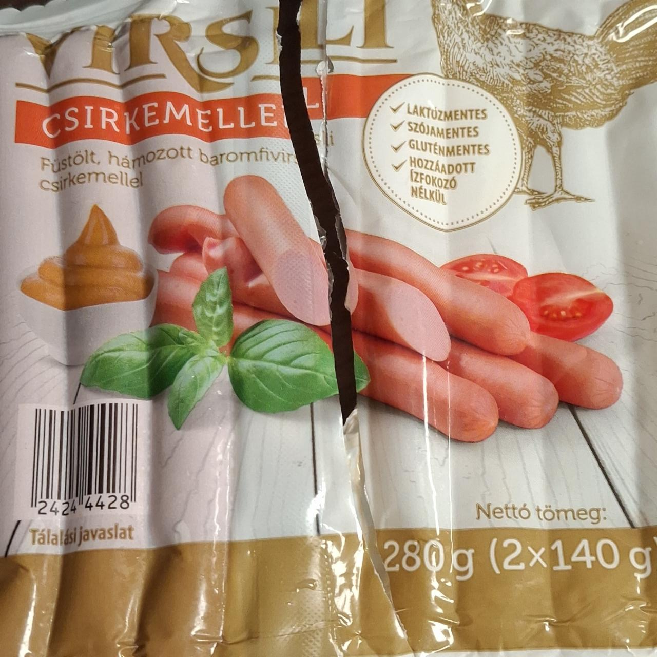 Képek - Csirkemell virsli Aldi