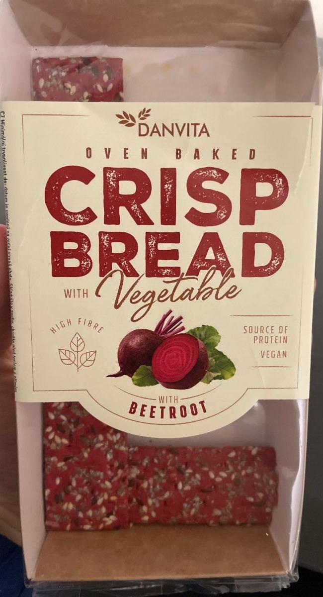 Képek - Crisp bread with beetroot Danvita