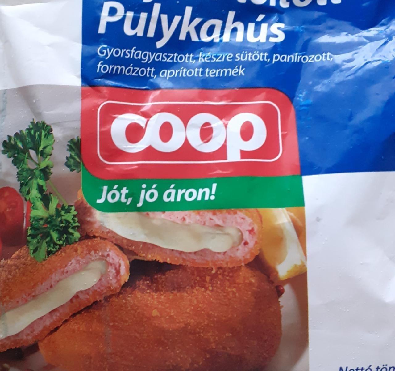 Képek - Gyorsfagyasztott sajttal töltött pulykahús Coop