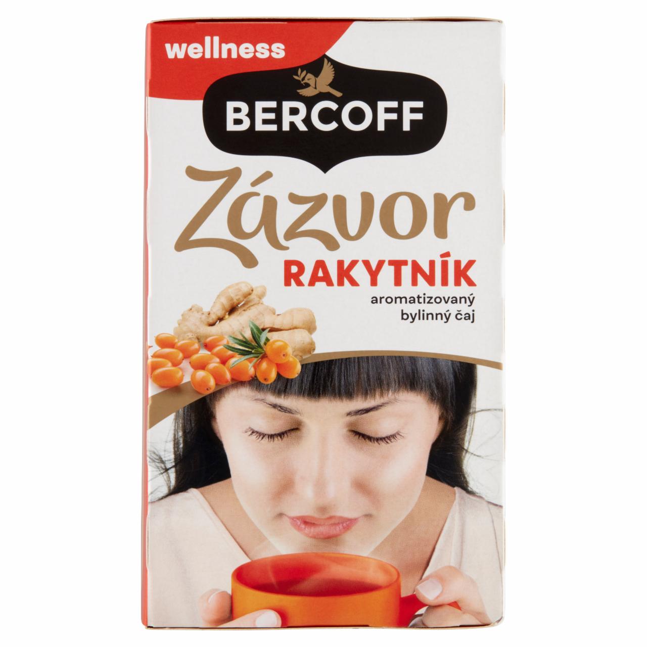 Képek - Bercoff Wellness ízesített teakeverék gyömbérrel és homoktövissel 20 filter 40 g