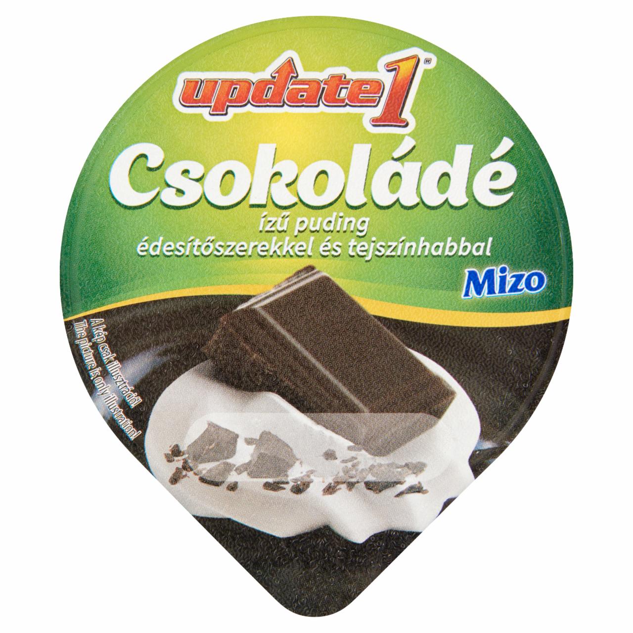 Képek - Update 1 csokoládé ízű puding édesítőszerekkel és tejszínhabbal Mizo