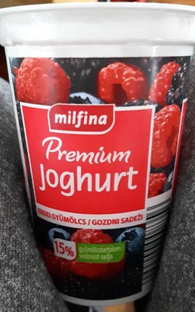 Képek - Premium joghurt erdei gyümölcs Milfina