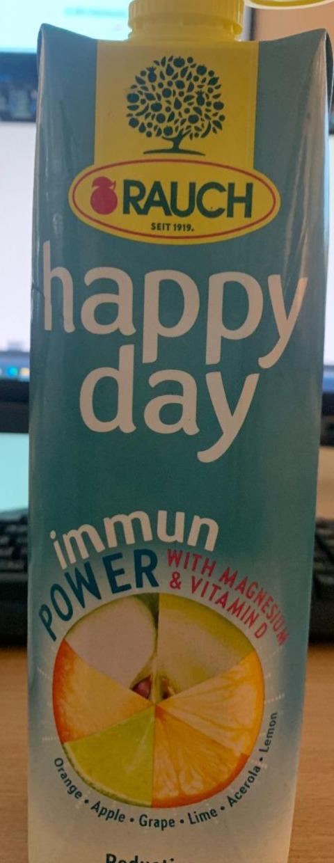 Képek - Rauch Happy Day vegyes gyümölcsnektár sűrítményből magnéziummal és D-vitaminnal 1 l