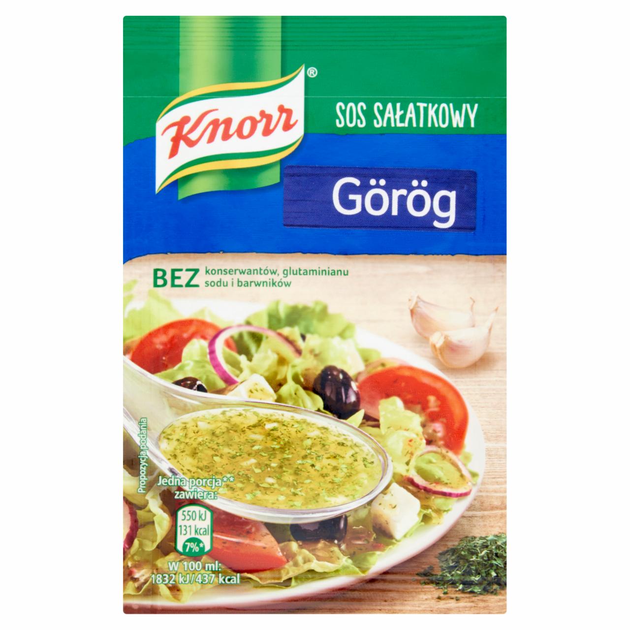 Képek - Knorr görög salátaöntet por 9 g