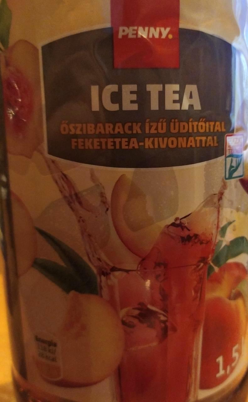 Képek - Ice tea őszibarack ízű üdítőital feketetea-kivonattal Penny