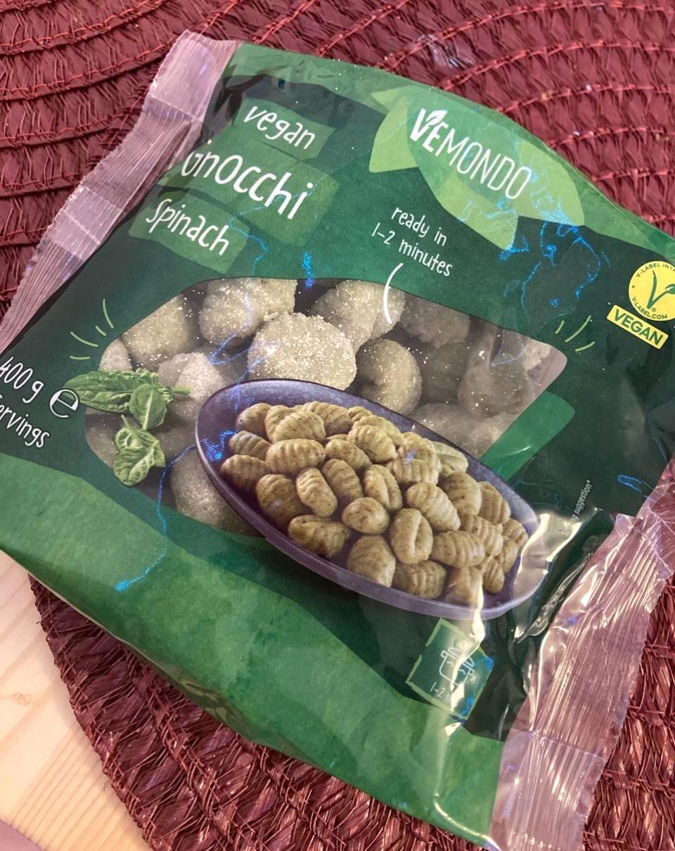 Képek - Vegan gnocchi spinach Vemondo