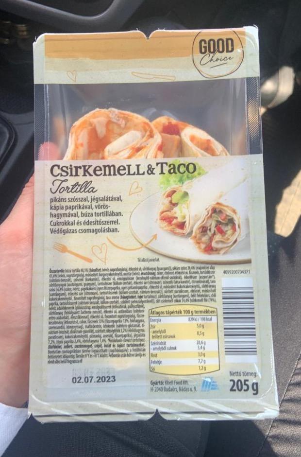 Képek - Csirkemell & Taco tortilla Good choice