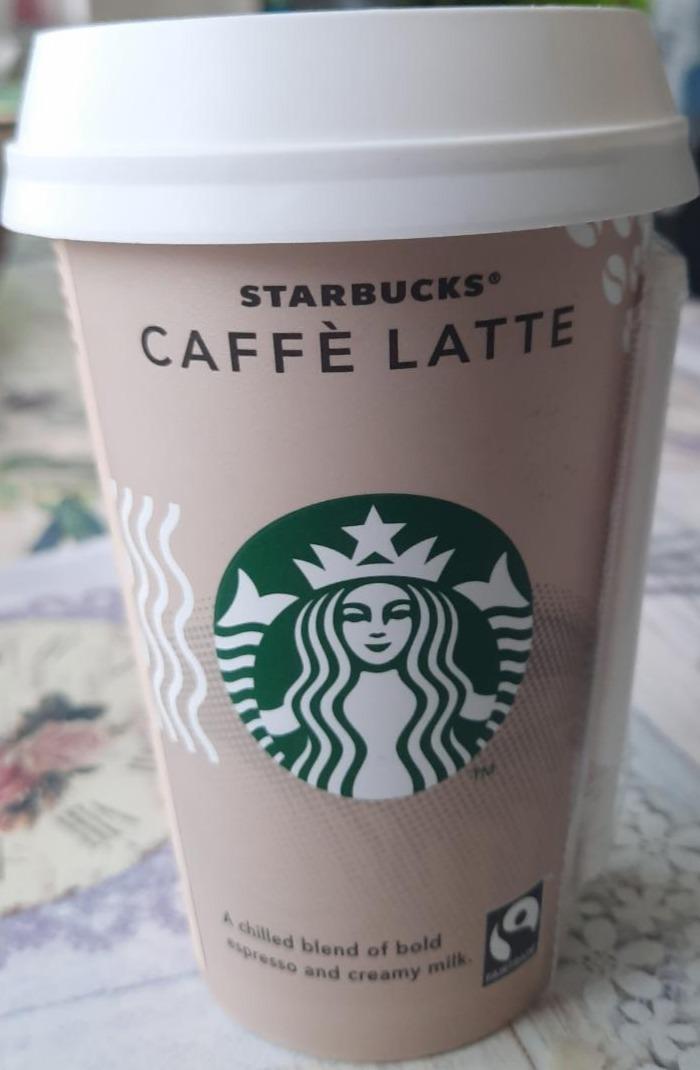 Képek - Starbucks Caffé Latte UHT félzsíros kávés tejital 220 mll