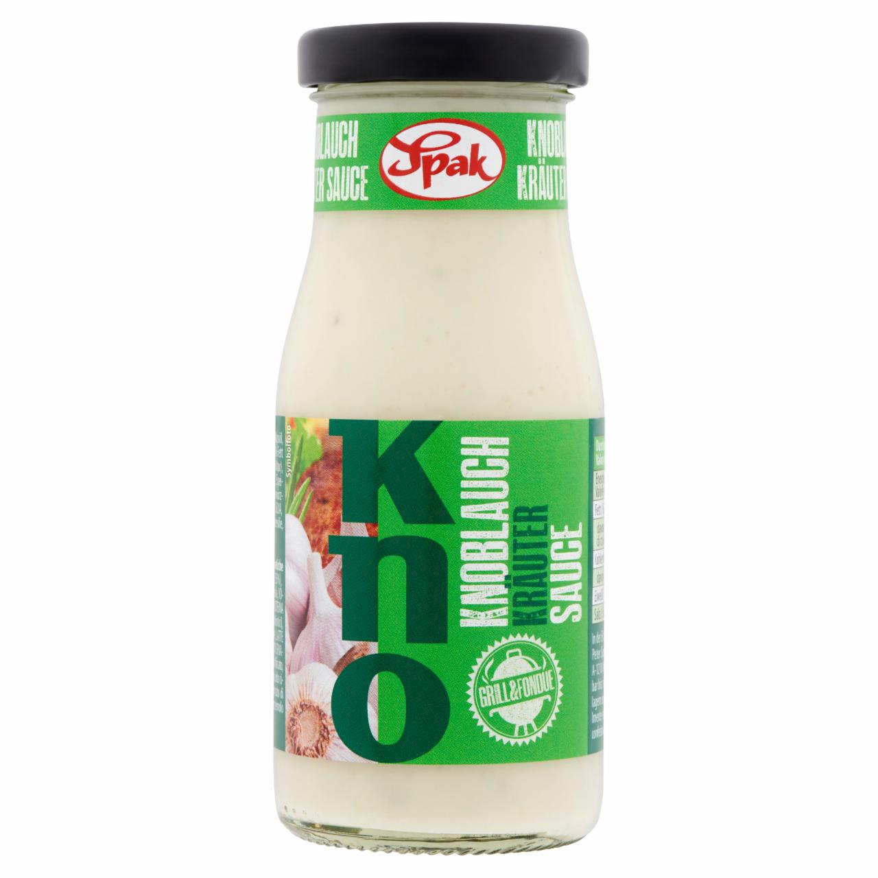 Képek - Spak fokhagyma szósz 140 ml