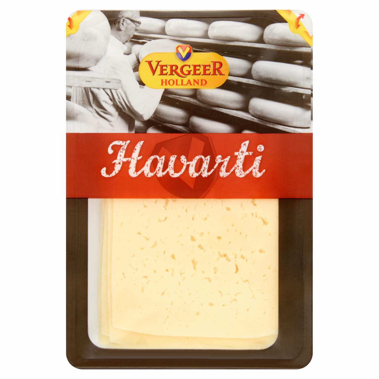 Képek - Vergeer Holland Havarti zsíros, félkemény, szeletelt holland sajt 100 g