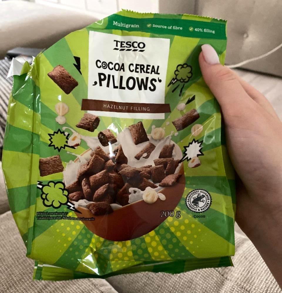 Képek - Cocoa Cereal Pillows Hazelnut filling Tesco