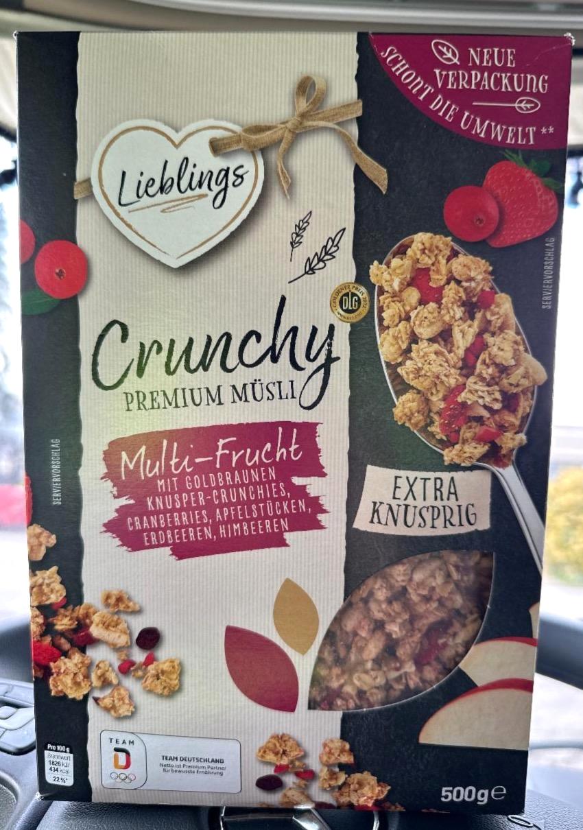Képek - Crunchy Premium müsli Multi-frucht Lieblings