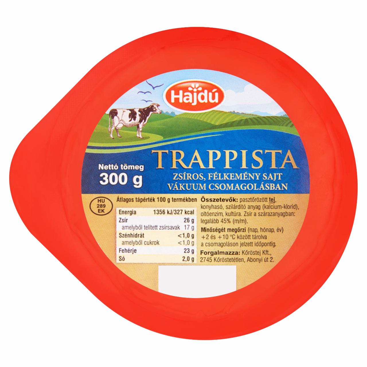 Képek - Hajdú trappista sajt 300 g