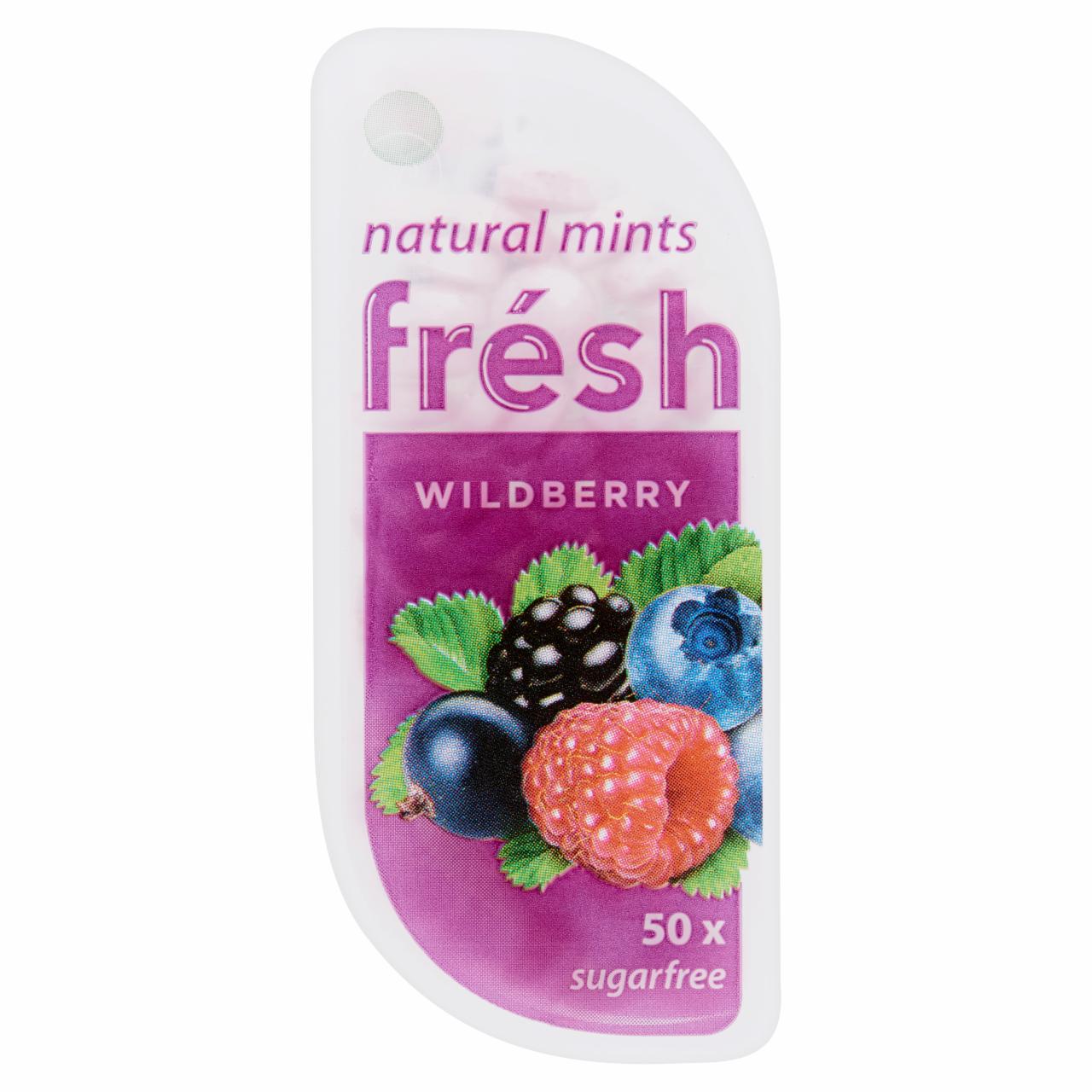 Képek - Frésh erdei gyümölcs ízesítésű cukormentes száj- és leheletfrissítő pasztilla édesítőszerekkel 7 g