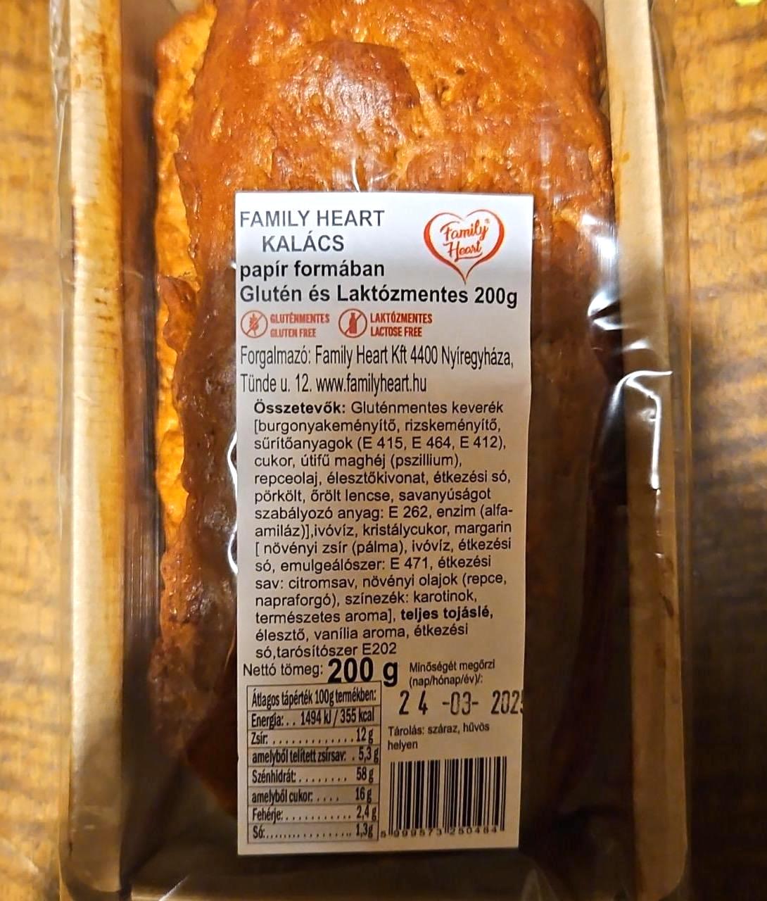 Képek - Family Heart Kalács glutén és laktózmentes