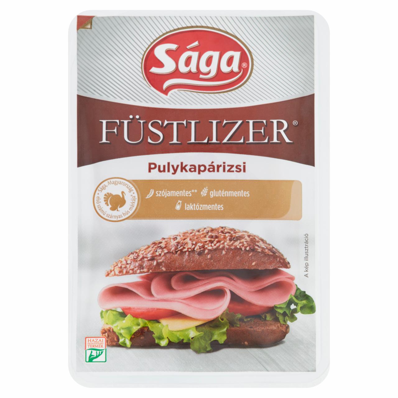 Képek - Sága Füstlizer szeletelt párizsi csirkehúsból 90 g