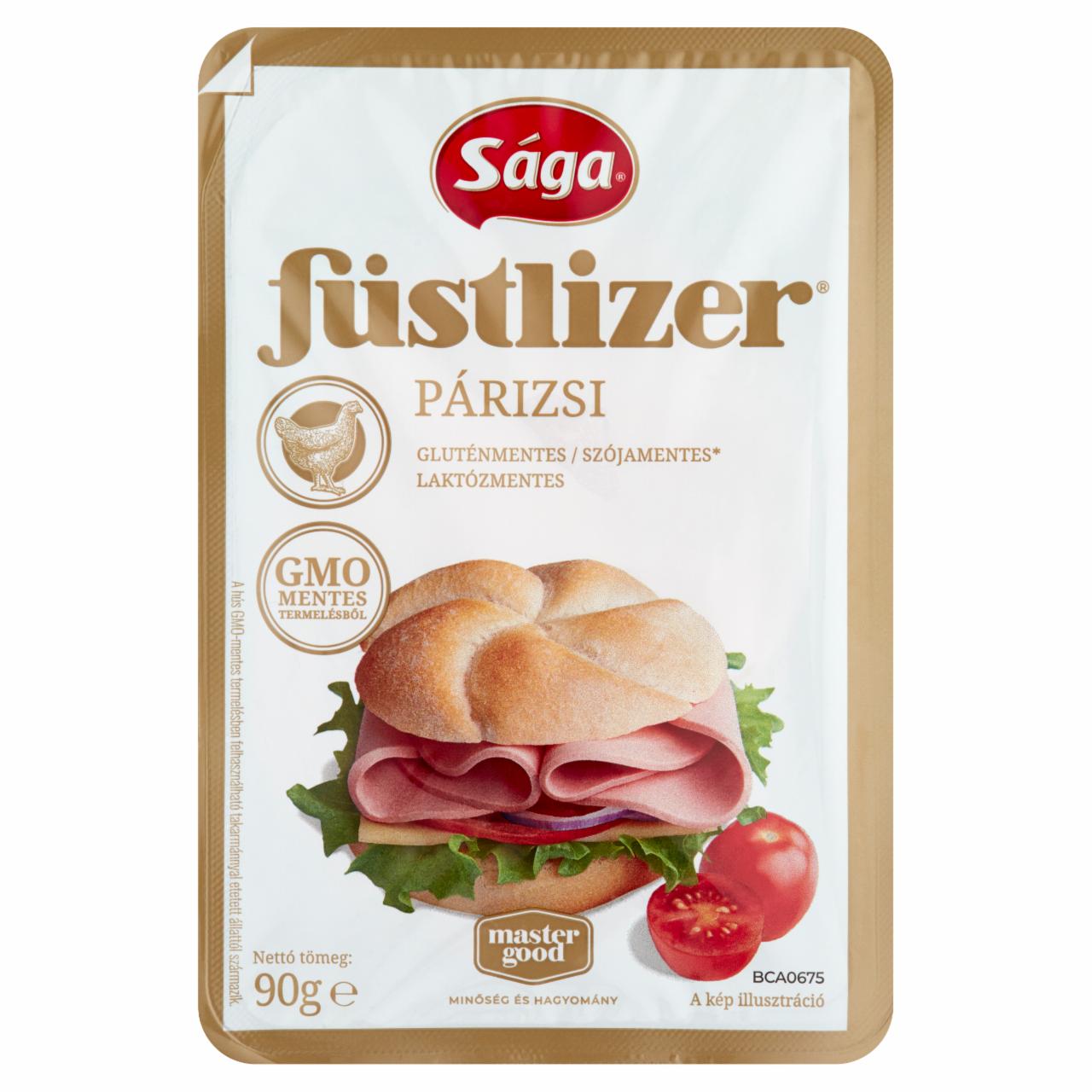 Képek - Sága Füstlizer szeletelt párizsi csirkehúsból 90 g