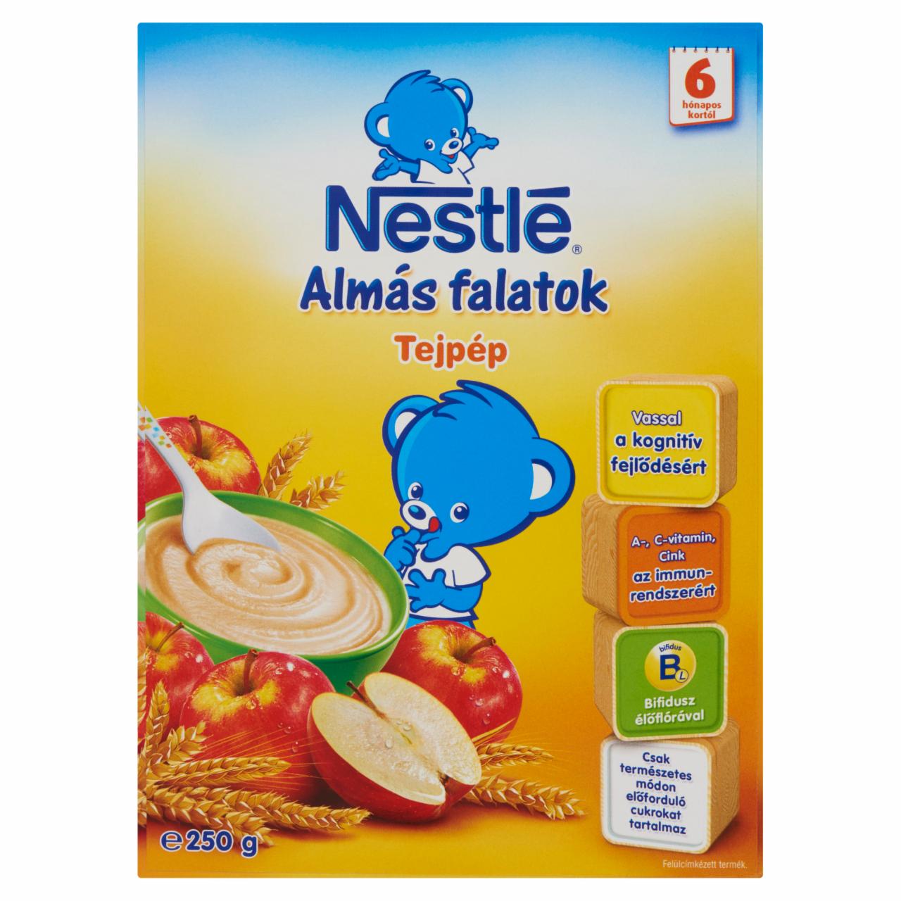 Képek - Nestlé Almás Falatok almás tejpép 6 hónapos kortól 250 g