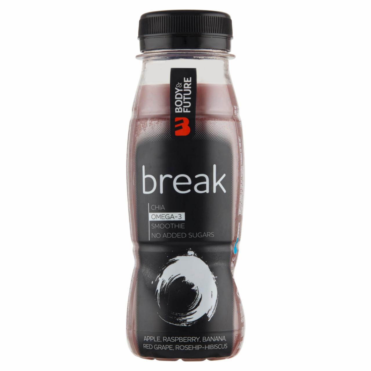 Képek - Body&Future Break gyümölcs ital hidegen préselt gyümölcslevekkel és chia maggal 200 ml