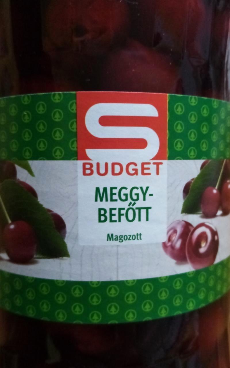 Képek - Meggybefőtt magozott S Budget