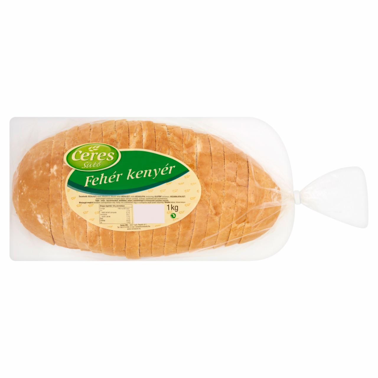 Képek - Ceres Sütő fehér kenyér 1 kg