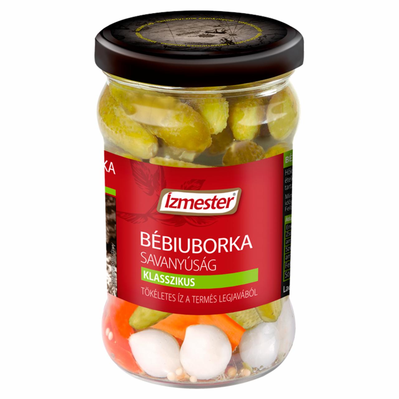 Képek - Ízmester klasszikus bébiuborka savanyúság 300 g